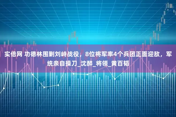 实倍网 功德林围剿刘峙战役，8位将军率4个兵团正面迎敌，军统亲自操刀_沈醉_将领_黄百韬