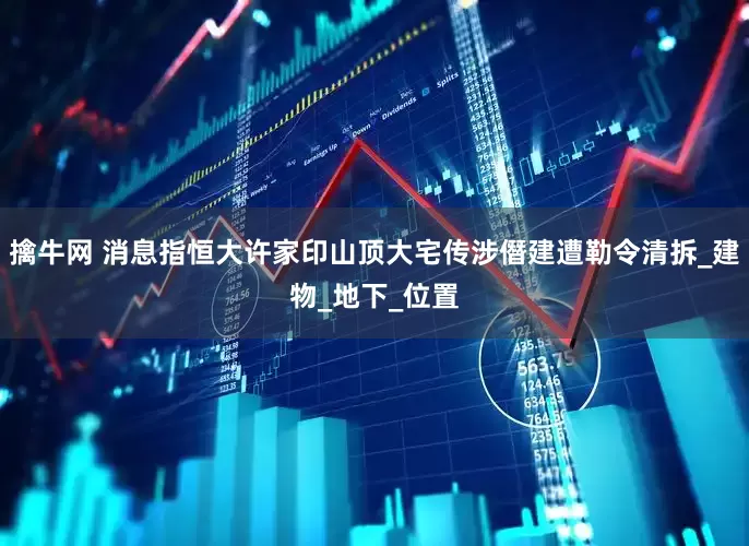 擒牛网 消息指恒大许家印山顶大宅传涉僭建遭勒令清拆_建物_地下_位置
